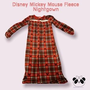 ⭐️ 3 for $22 | Girls Mickey Mouse Fleece Nightgown